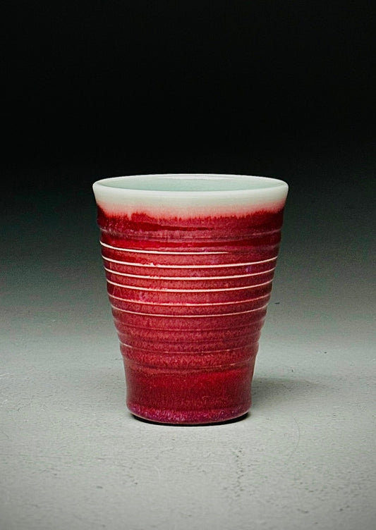 Porcelain Red Party Cups